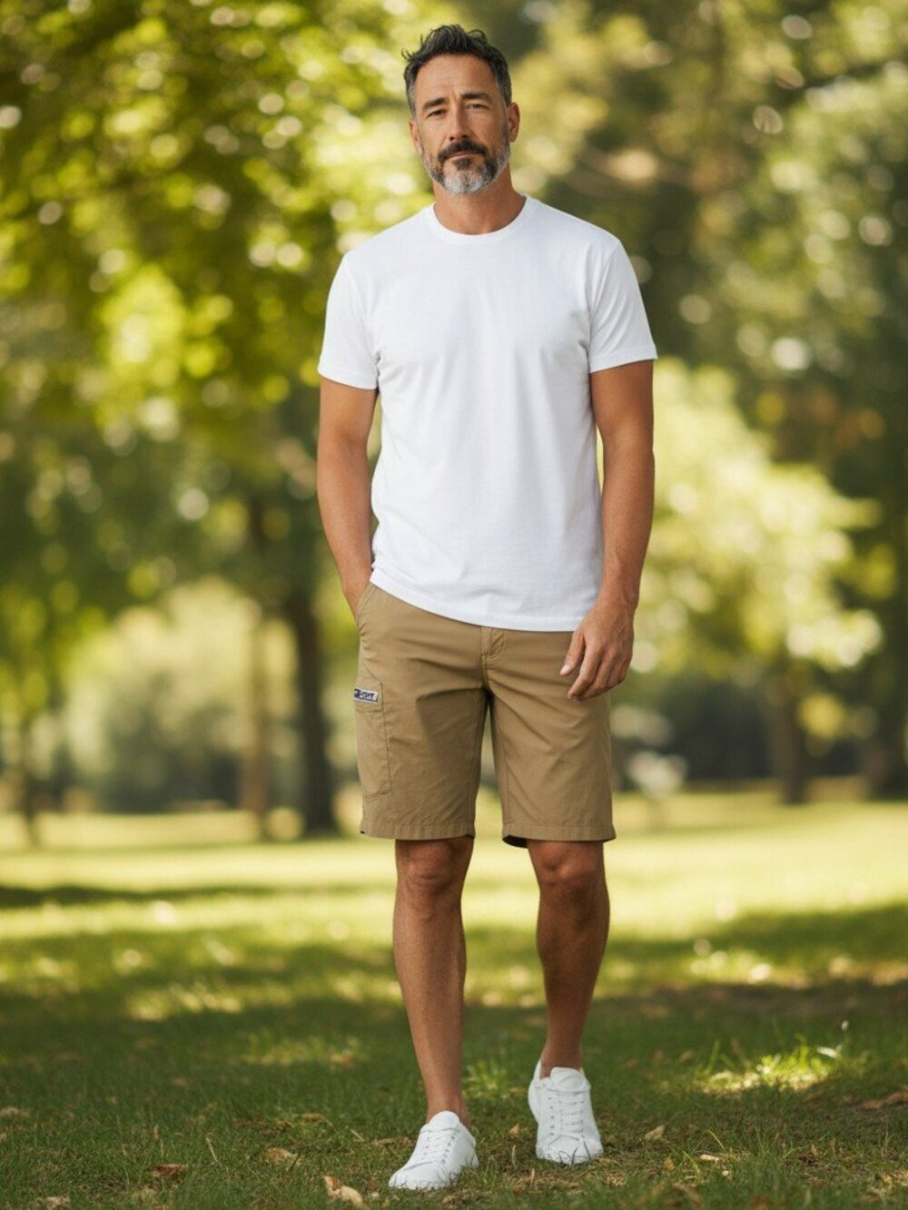 Drake Fishing Mens Size 44 Tan Stretch Flat Front Outdoor Performance Shorts